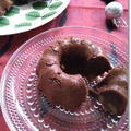 【混ぜて焼くだけレシピ】濃厚たまご無しチョコケーキとクリスマスの飾りつけ