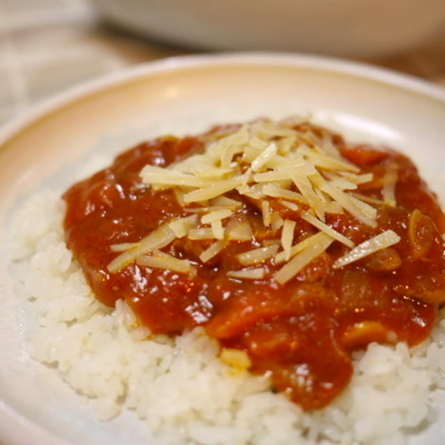 豚トロとろとろチリトマトライス