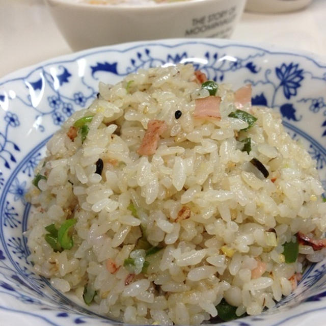 塩炒飯＆ミニミニラーメン♡