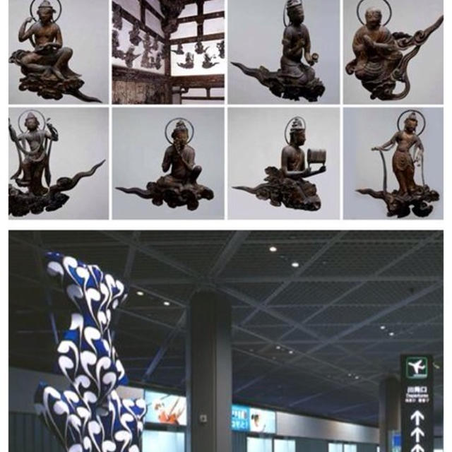 【④その国の玄関、空港にて】成田空港のパブリックアート