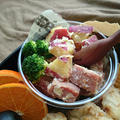 お弁当に〜スパムとさつま芋のデリ風サラダ(作りおき)〜ワンダーシェフ家庭用電気圧力鍋レシピ