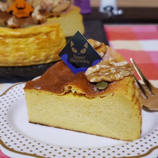 パンプキンベイクドチーズケーキ