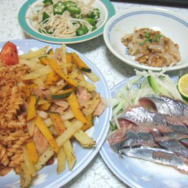 秋刀魚の刺し身