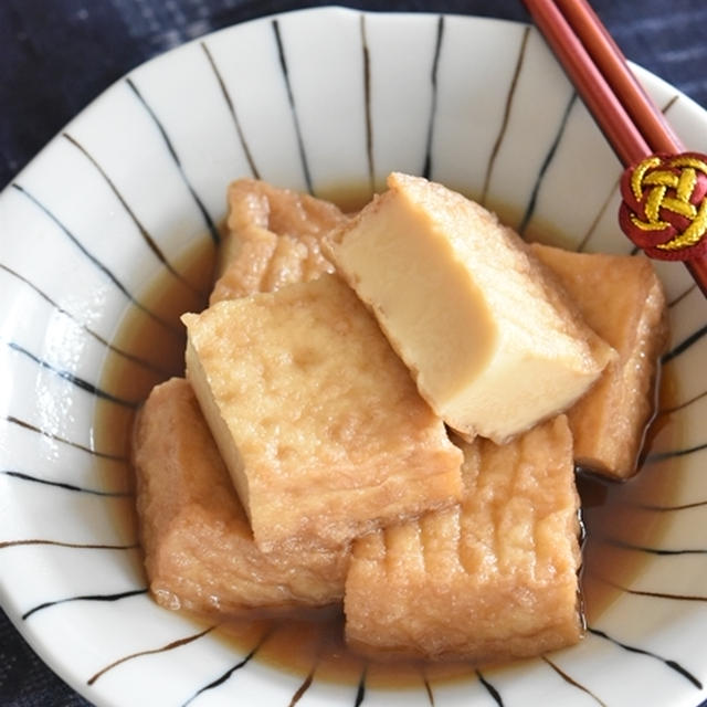 ご飯のお供にもおつまみにもなる！「厚揚げのうま煮」レシピ5選