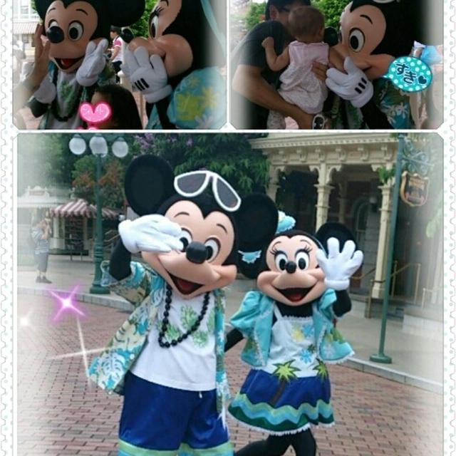 キャラクターグリーティング☆in香港ディズニーランド♪
