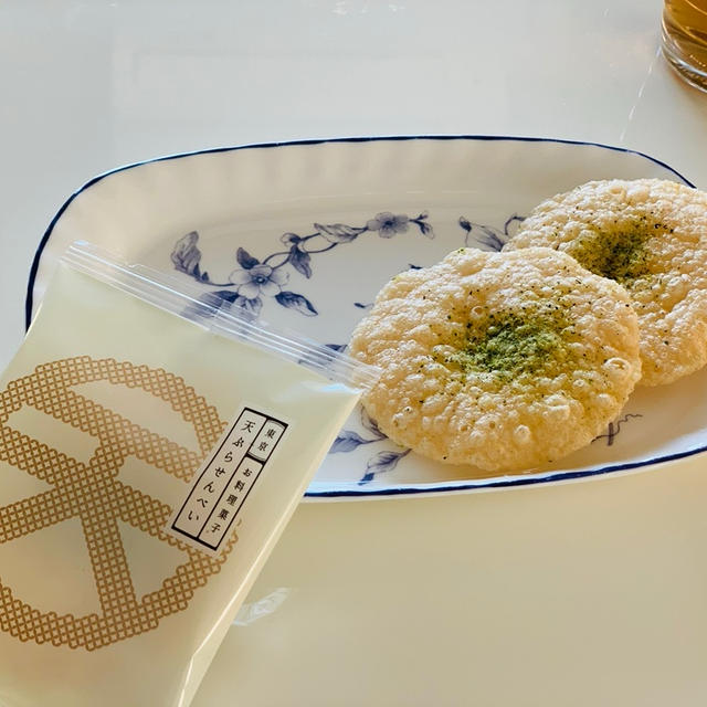 築地ちとせ　【天ぷらせんべい】はやみつき度100%