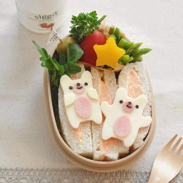 【連載】レシピブログ「型抜きくまちゃんのお弁当」