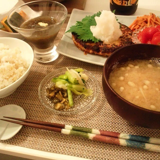 豆腐ハンバーグとか