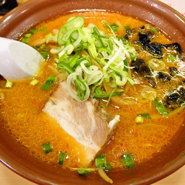 濃厚辛味噌ラーメンと餃子の話