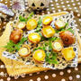 ハロウィンに「チーズ入りかぼちゃの肉巻きボール」コロッケより簡単で糖質ダウンなレシピ。