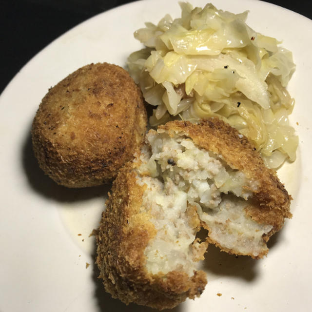 今日の一皿《コロッケ》Potato croquette