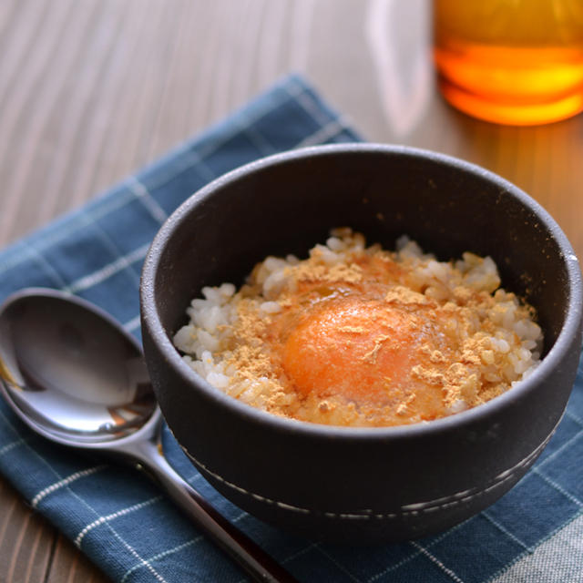 にこ朝＃３【きなたまごはん】。朝ごはんにどうぞ(*´∇｀)