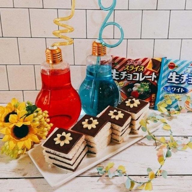 生チョコでミルフィーユサンドイッチ 子供と一緒に作りたいレシピ