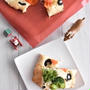 発酵不要！ホットケーキミックスで♪クリスマスカラーの簡単！フォカッチャ