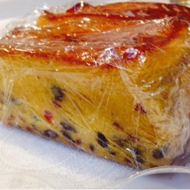 寝かした、ブランデーケーキが絶品
