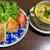 春巻きと丸ごと玉ねぎスープ
