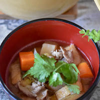 だし香る！根菜ゴロゴロ具だくさん豚汁｜ベストおだし料理
