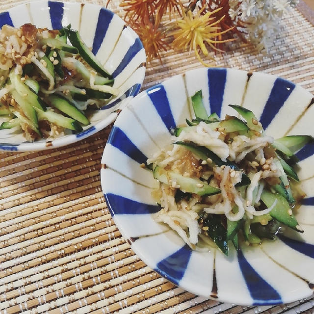 切り干し大根のカンタン酢の物