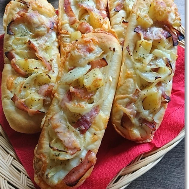 常備菜を使って惣菜パンと王子の髪をカットしたけど。。。