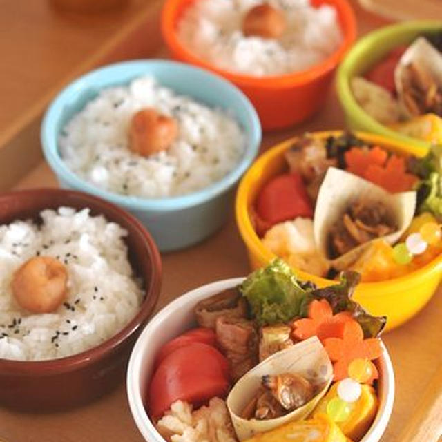 春休みのお弁当