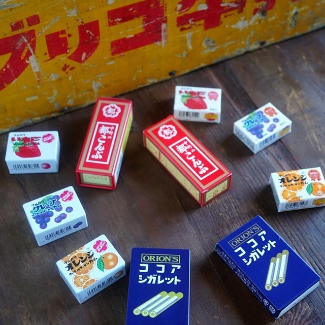 昭和レトロ 懐かしのお菓子の空き缶 5個セット - コレクション