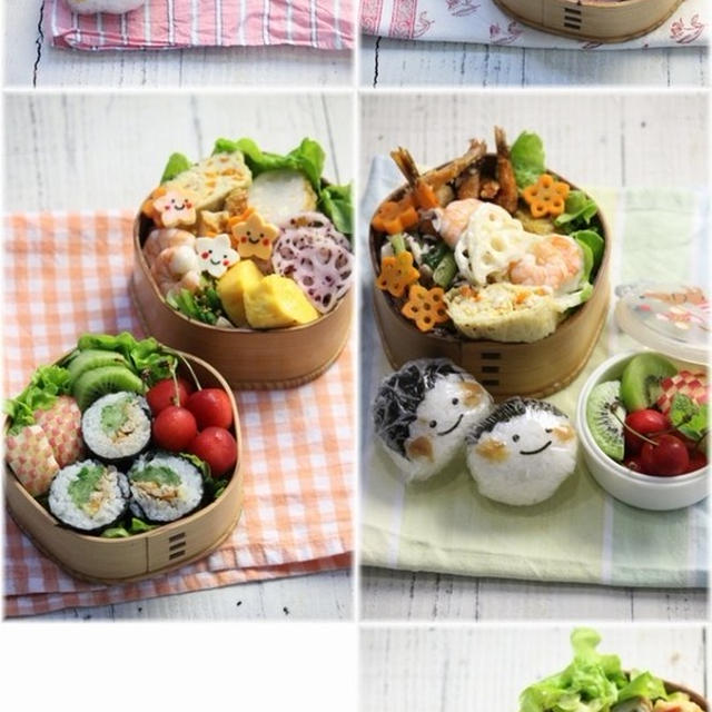 6月25日～30日のお弁当日記。と　その仕込み。先週は2回お稲荷さんDAYがありました♪