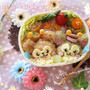 みつばちダッフィーandジェラトーニのお弁当♪