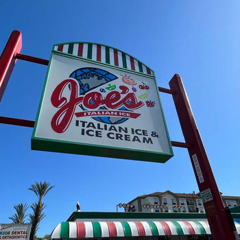 いつも行列、Joe's Italian Ice　アナハイム