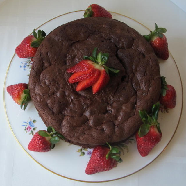 バレンタインデーのチョコレートケーキ　　2・11・2013