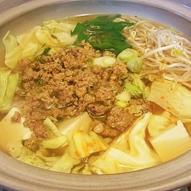 夫の料理　＆坦々鍋で節約♪