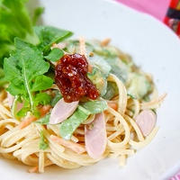 焼肉のたれでスパゲティーサラダ♪