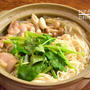 お出汁の効いた煮込み素麺で晩ごはん