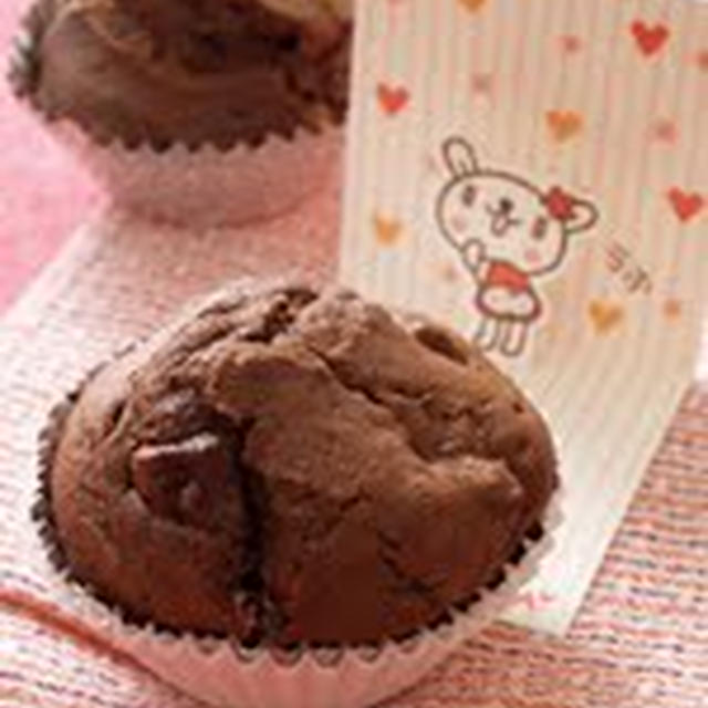 基本の簡単チョコチャンクマフィン