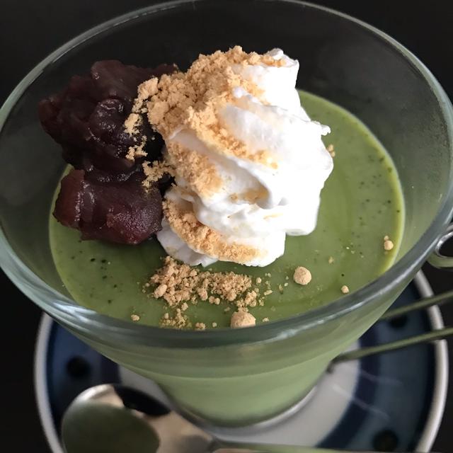 【材料３つ☆ヘルシー抹茶ムース＾＾】