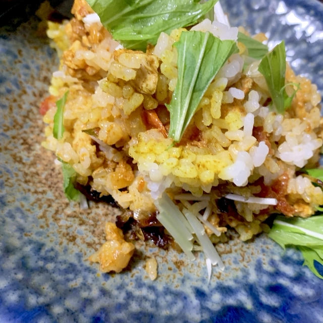 チキンビリヤニ風☆フライパンで作る