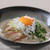 喉ごしつるりクリーミー　卵かけ冷だしうどん