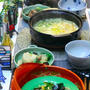i-kitchen 土鍋で仕上げた水沢うどん、鶏と大根のあっさり煮