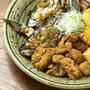 鯖のあらと魚卵の煮物