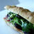 Beets & Goat Cheese baguette sandwich ビーツと塗るチーズのサンドイッチ