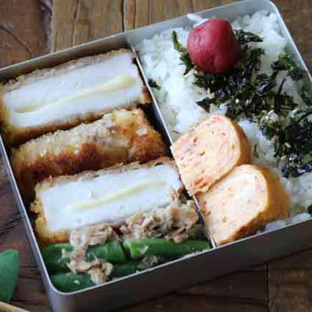 ふわふわウマっ♥はんぺんチーズの肉巻きフライ弁当