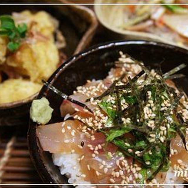 超簡単レシピ「鯛茶漬け」。
