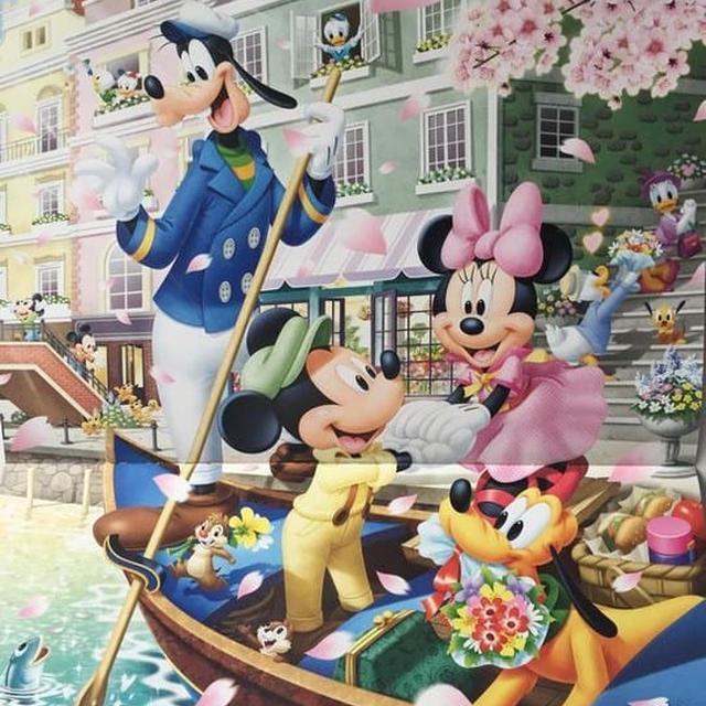 2019第一生命カレンダー　隠れミッキー3・4月