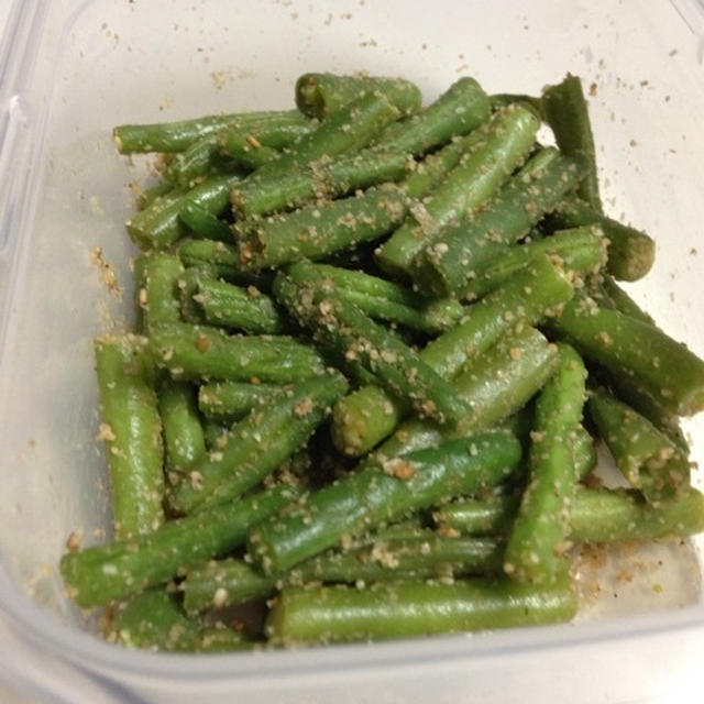 いんげん胡麻和え