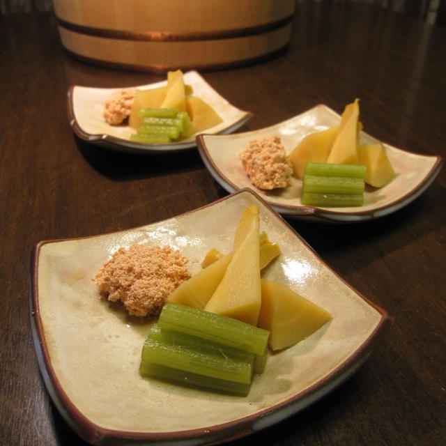 タケノコの煮物　タケノコご飯