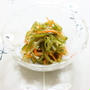 茎わかめとにんじんの中華風サラダ　レシピ
