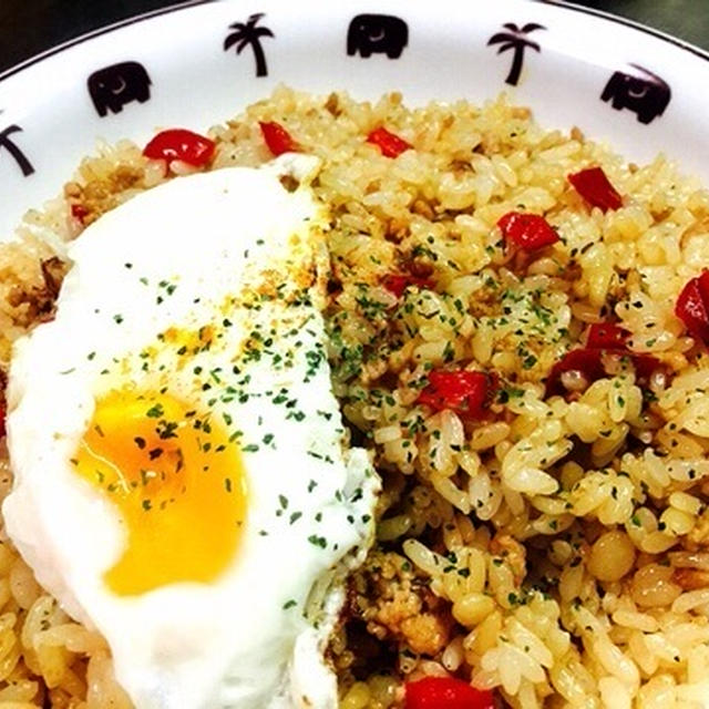 いくみさん♪のガパオライス炒飯