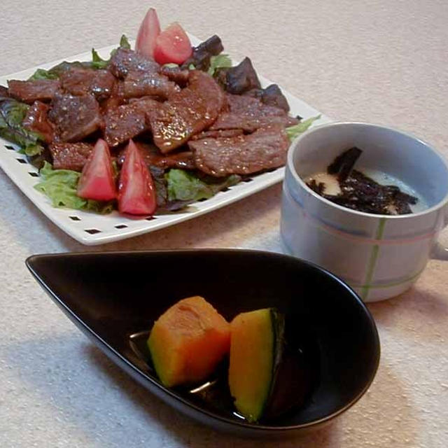 カルピ焼きや南瓜ほっくり煮