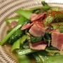 生姜風味　小松菜ベーコン炒め　　　作り方とレシピ