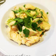 【簡単】やわらかトゥルン♪鶏胸肉deゆで鶏の柚子胡椒ポン酢和え(〃艸〃)