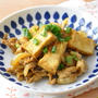 【作り置きおかず】厚揚げでかさ増しレシピ♪豚こまと厚揚げのカレー炒め